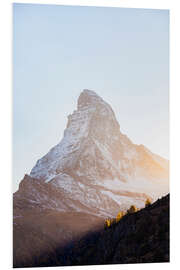 Foam board print Matterhorn in Switzerland II