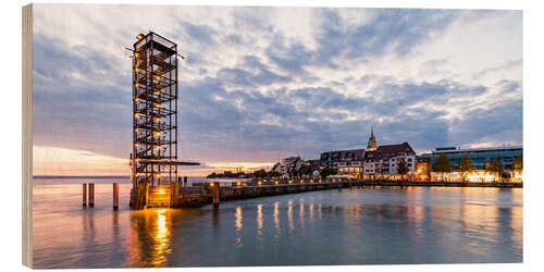 Holzbild Friedrichshafen am Bodensee