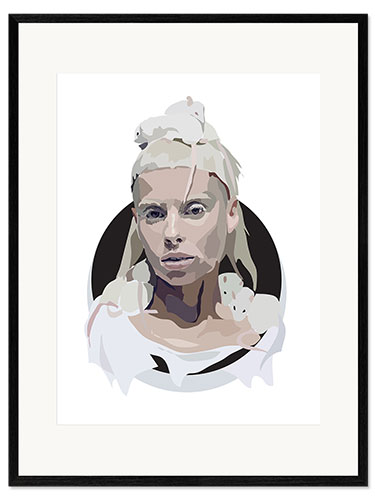 Framed art print Yolandi