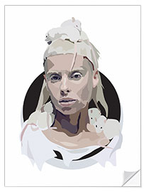 Naklejka na ścianę Yolandi