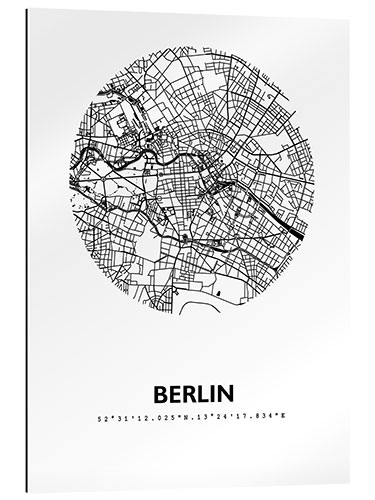 Gallery print City map of Berlin III