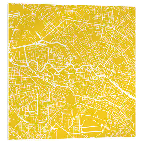 Galleritryck City map of Berlin I