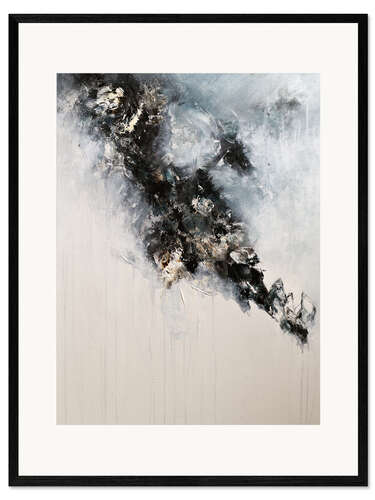 Kunsttryk i ramme Conflicting Emotions