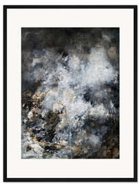 Gerahmter Kunstdruck Tiefe Melancholie
