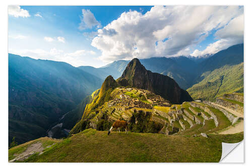 Vinilo para la pared Machu Picchu, Perú