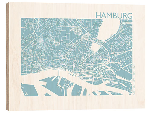 Trebilde City map of Hamburg VI