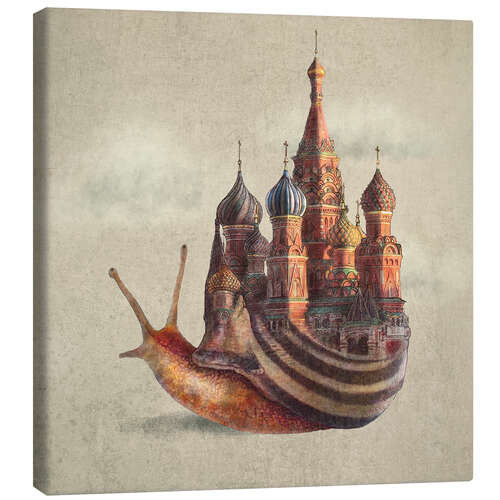 Canvas print The Snail's Daydream