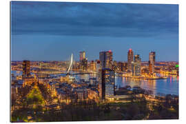 Gallery print Rotterdam Skyline