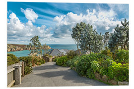 Foam board print Mediterranen Cornwall   Minack Theatre