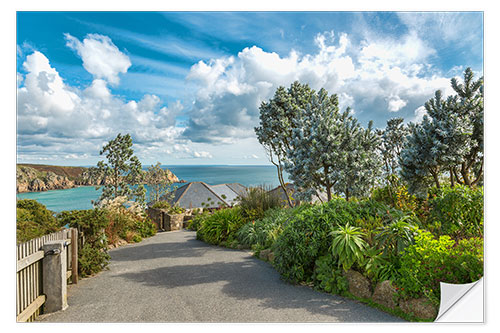 Naklejka na ścianę Mediterranen Cornwall   Minack Theatre