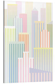 Magnettafel Wolkenkratzer Ich liebe dich