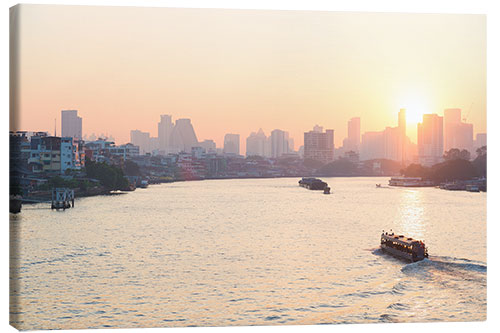 Obraz na płótnie Bangkok skyline at sunrise, Thailand II