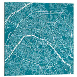 Gallery print City map of Paris VII