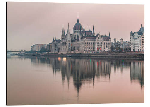 Gallery print Colourful sunrises in Budapest