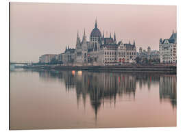 Magnettafel Bunte Sonnenaufgänge in Budapest