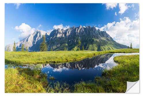 Vinilo para la pared Mount Hochkönig in Austrian Alps