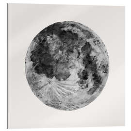 Galleriprint Watercolour Moon (canvas)