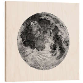 Trebilde Watercolour Moon (canvas)