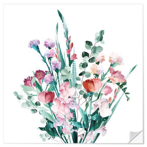 Wall sticker Spring Bouquet