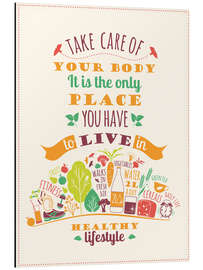 Magnettafel Ernähre dich gesund!