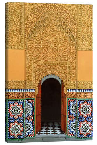 Canvas print Door, Marrakech