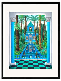 Plakat artystyczny premium w ramie Marjorelle Reflections