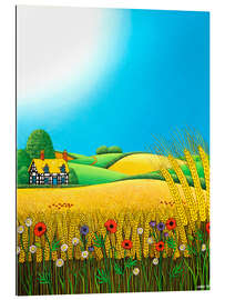 Gallery print Sussex Wheatfields