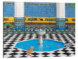 Quadro em alumínio Cool Cats in Marrakech