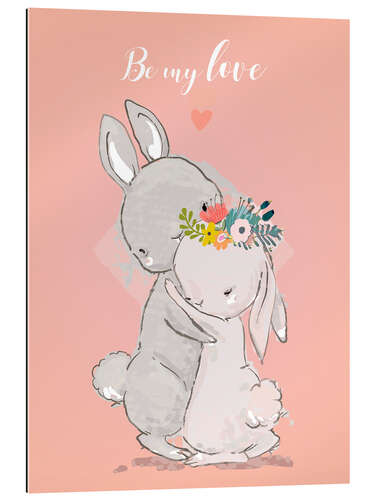 Galleriprint Be my love bunny