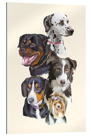 Gallery print Dog breeds