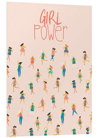 Foam board print Girl Power