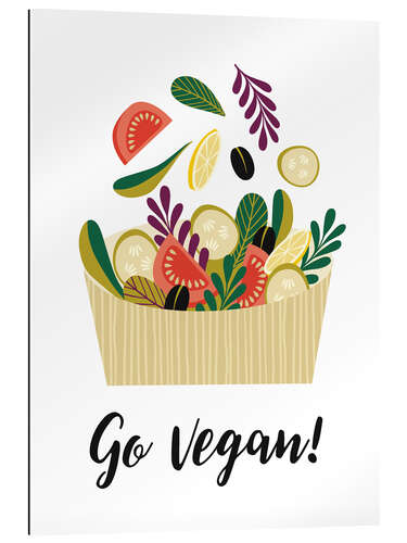 Gallery print Go Vegan!