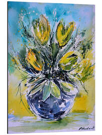 Magnettafel Tulpen Stillleben