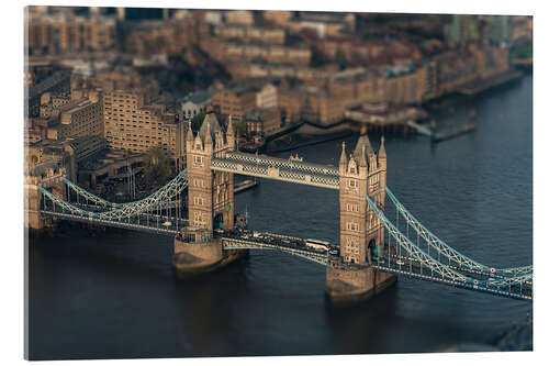 Tableau en verre acrylique Tower Bridge, Londres