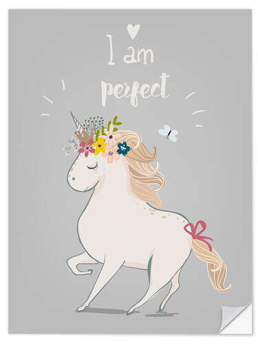 Wall sticker Perfect little unicorn