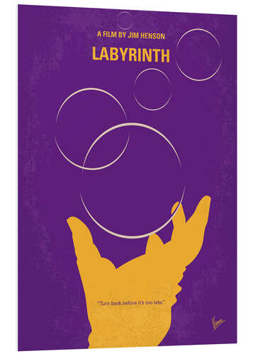 Foam board print Labyrinth