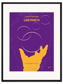 Gerahmter Kunstdruck Labyrinth