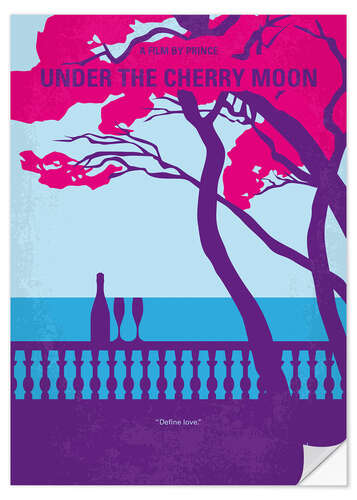Selvklæbende plakat Under The Cherry Moon