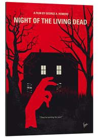 Aluminium print Night Of The Living Dead