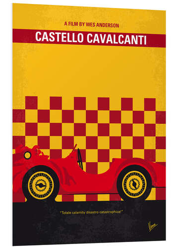 Foam board print Castello Cavalcanti