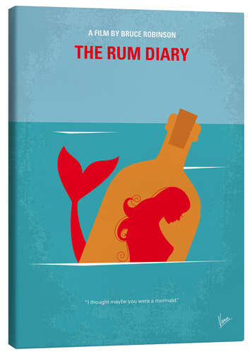 Canvas print The Rum Diary