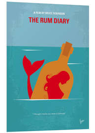 Foam board print The Rum Diary