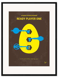 Ingelijste kunstdruk Ready Player One