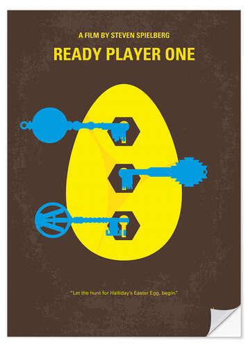 Sticker mural Ready Player One (anglais)