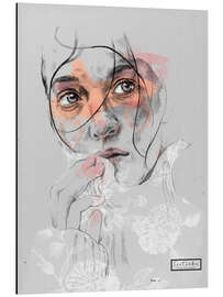 Aluminium print Silence