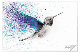 Wall sticker Hummingbird Garden