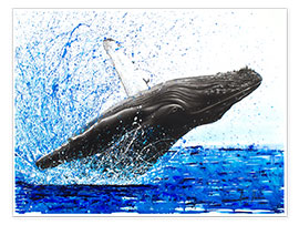 Poster Danza delle balene