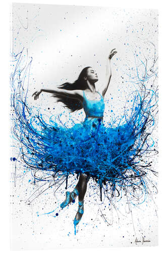 Tableau en verre acrylique Ballet océanique