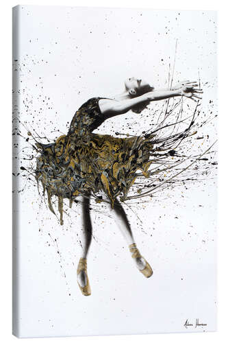 Canvas print The black swan