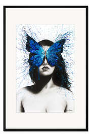 Gerahmter Kunstdruck Schmetterlings-Geist